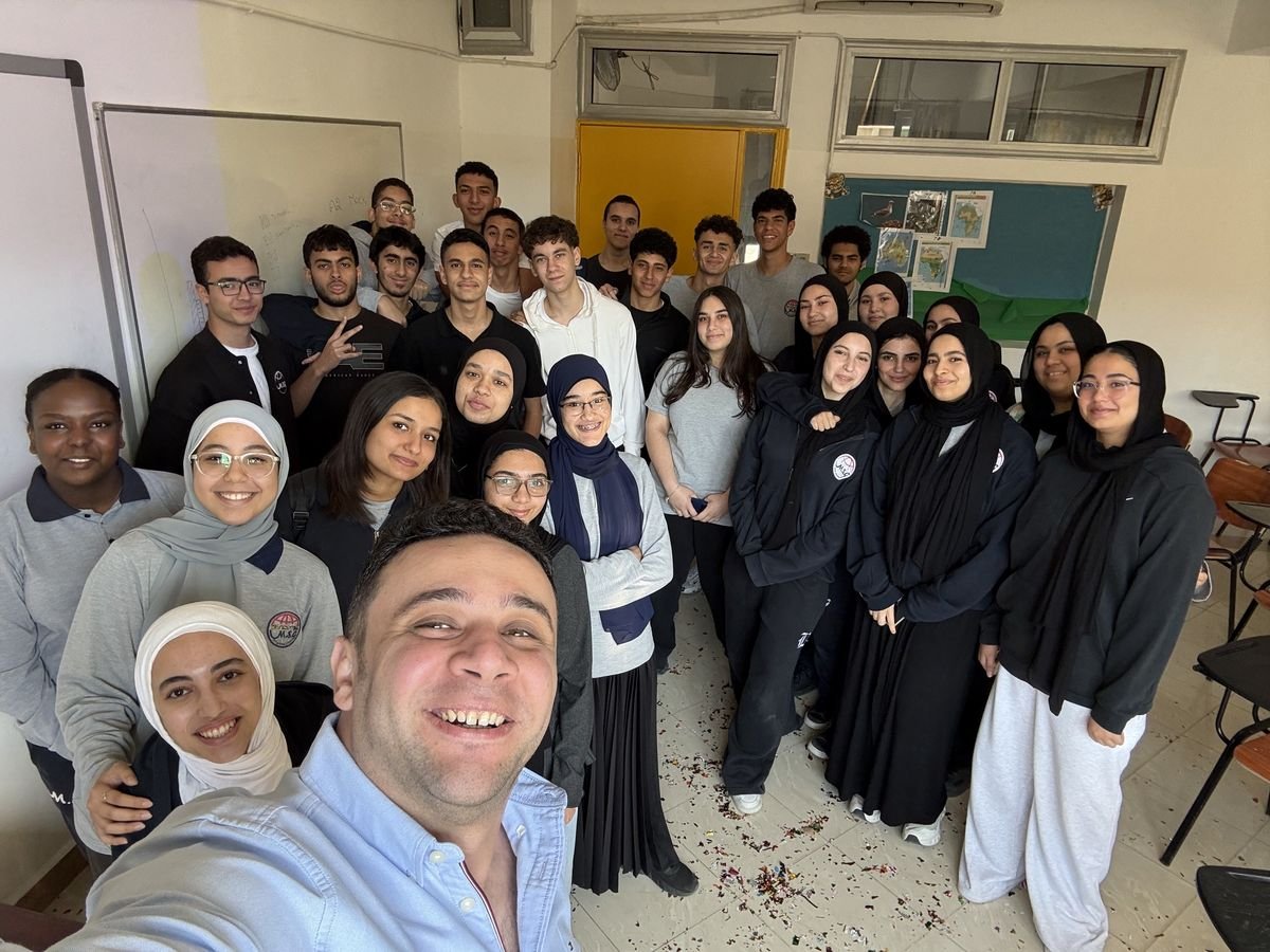 Full class with Mr. Karim